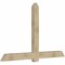 Ekena Millwork Eugene Rough Sawn Timber Gable Bracket, Douglas Fir, 84"W x 53"H x 4"D x 6"F, 15/12 Pitch GBW084X53X0406EUG00RDF - alternate 2